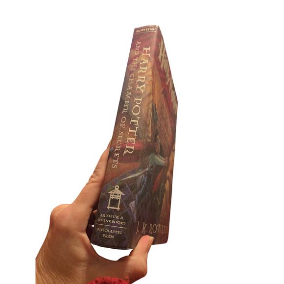 HARRY POTTER & Chamber of Secrets 1st US Edition Hardcover Book 2 0439064864 - Picture 4 of 7